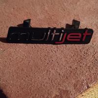 LOGO MULTIJET 2^ SERIE PER FRONTALE AUTO FIAT