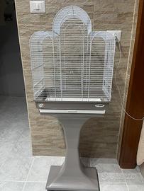 Gabbia imac con pide e rotelle