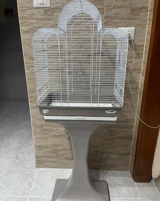 Gabbia imac con pide e rotelle