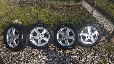 4 Cerchi DEZENT 15" + Gomme Dunlop 175/65 R15 (Yar