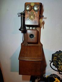 raro telefono vintage Milano 1880 no telegrafo