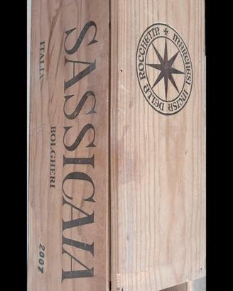 Sassicaia Bolgheri Magnum  2007  box 