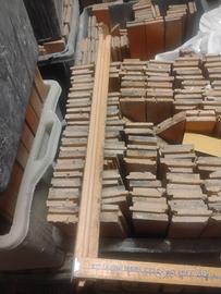 Parquet in legno usato – 35 mq