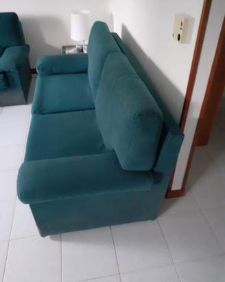 Coppia di divani 3 posti sfoderabili