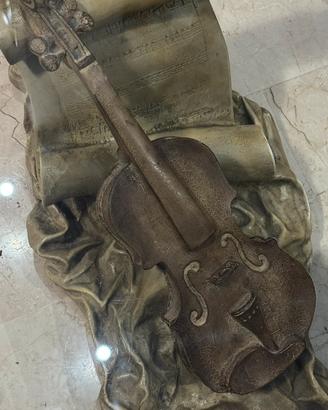 Tavolino scultoreo vintage in marmo naturale