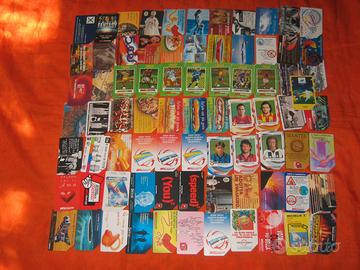 Lotto 77 schede telefoniche Telecom italiane