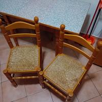 sedie in legno