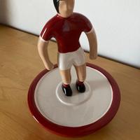 statuetta subbuteo in ceramica Livorno