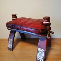 Sgabello stile camel saddle  - sella di cammello