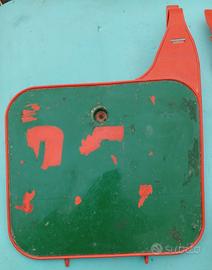 Honda CR 250 1986 Porta Numero Plastica Anteriore 