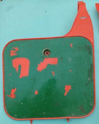 Honda CR 250 1986 Porta Numero Plastica Anteriore 