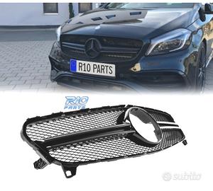 GRIGLIA MERCEDES CLASSE A W176 16-18 LOOK AMG A45 