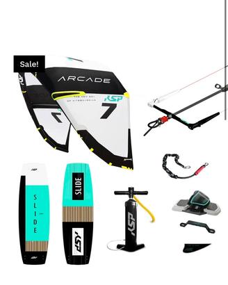 KITE SURF NUOVO DI ZECCA pacchetto completo KSP