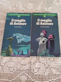 isaac asimov il meglio di asimov lotto 2 libri