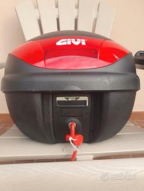 Bauletto Givi Monolock completo di piastra di fiss