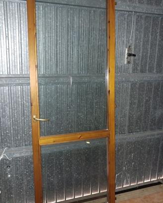 Porta finestra e porta-grata di sicurezza