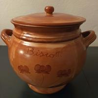 Portabiscotti in terracotta Mammaro'