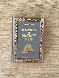 Le avventure di Gordon Pym, libro copertina foglia