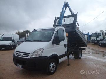 Iveco Daily 35c12 ribaltabile con gru