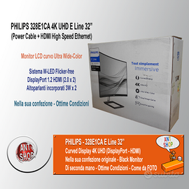 Philips 328E1CA Curved Display 4K UHD E Line 32’’