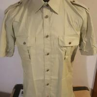 camicia militare esercito italiano vintage 