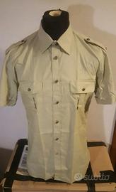 camicia militare esercito italiano vintage 