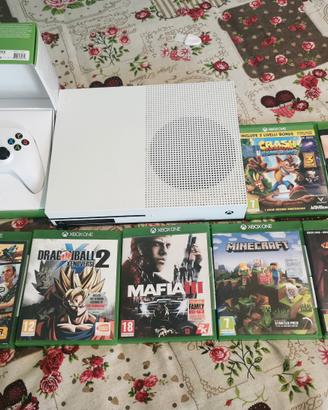 Xbox One S 500 GB + Joystick Con Garanzia + Giochi
