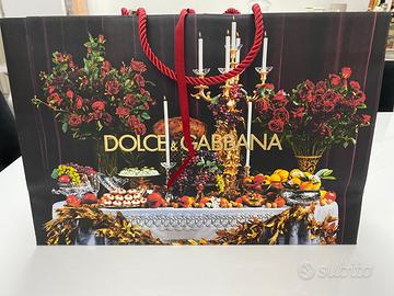 Borsa/sacchetto di carta Dolce&Gabbana, nuova