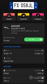 Jaguar f-pace 06/2019