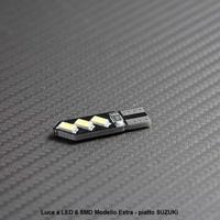 Luce a LED 6 SMD Modello Extra - piatto SUZUKI