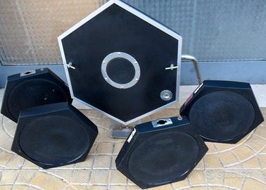 Set di 5 pad PEARL per batteria elettronica.