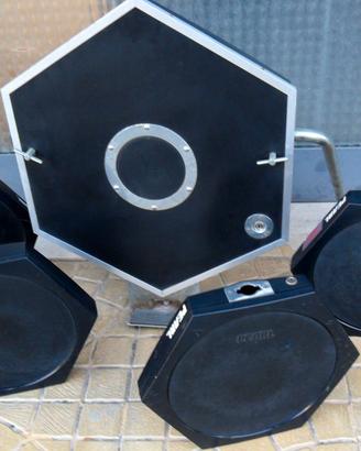 Set di 5 pad PEARL per batteria elettronica.