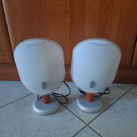 Coppia di lampade da tavolo / comodino moderne – d