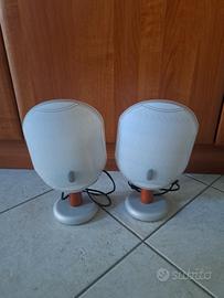 Coppia di lampade da tavolo / comodino moderne – d