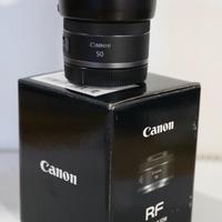 Canon RF 50mm F1.8 STM + paraluce compatibile