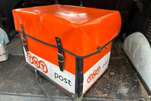 Bauletto x moto scooter pubblicitario
