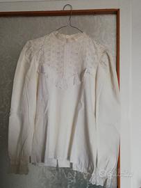 Camicia con inserti pizzo VERO VINTAGE