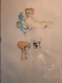 Litografia Leonor Fini