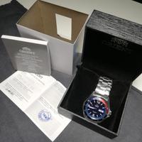 Orient Mako 2 Quadrante Blu Ghiera "Pepsi" 