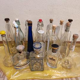 Bottiglie di vetro 
