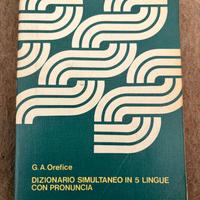 Dizionario in 5 lingue con pronuncia