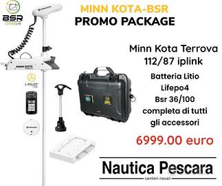 Straordinaria PROMO MINN-KOTA + Batteria Litio