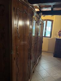 Armadio in legno a 3 ante anni ‘40