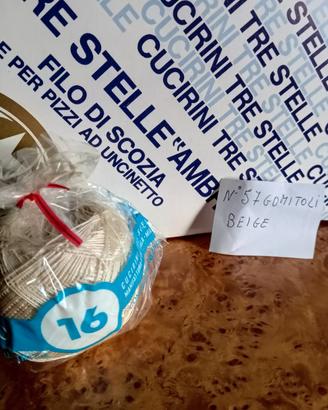 Cotone cucirini tre stelle n 16