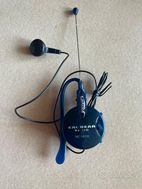 Radio radiolina philips con cuffie vintage