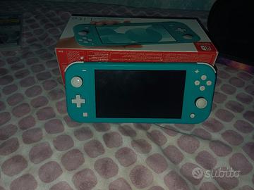 Switch lite turchese con gioco