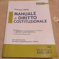 libro usato Manuale di Diritto Costituzionale 2015