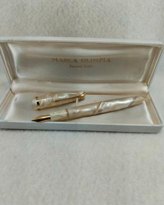 Penna stilografica Olimpia vintage anni 60.