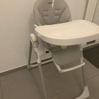 Seggiolone Peg Perego Prima Pappa-Ice, Grigio