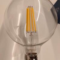 lampada globo led 15 w luce calda 